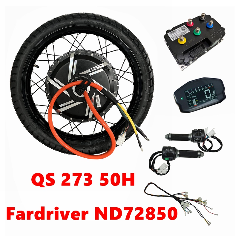 12000W Electric Motorcycle Hub Motor - NBpower/QS273 50H 72v 12000W kit de