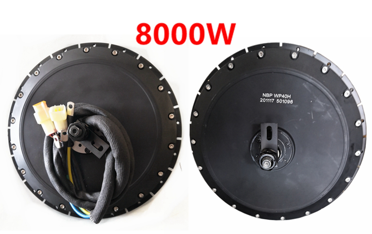 72V 8000W Brushless Hub Motor - Stock en EE. UU. QS273 40H
