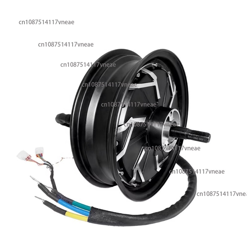 12000W Electric Motorcycle Hub Motor - Motor 12000W 12x3,5 pulgadas QS260 70H