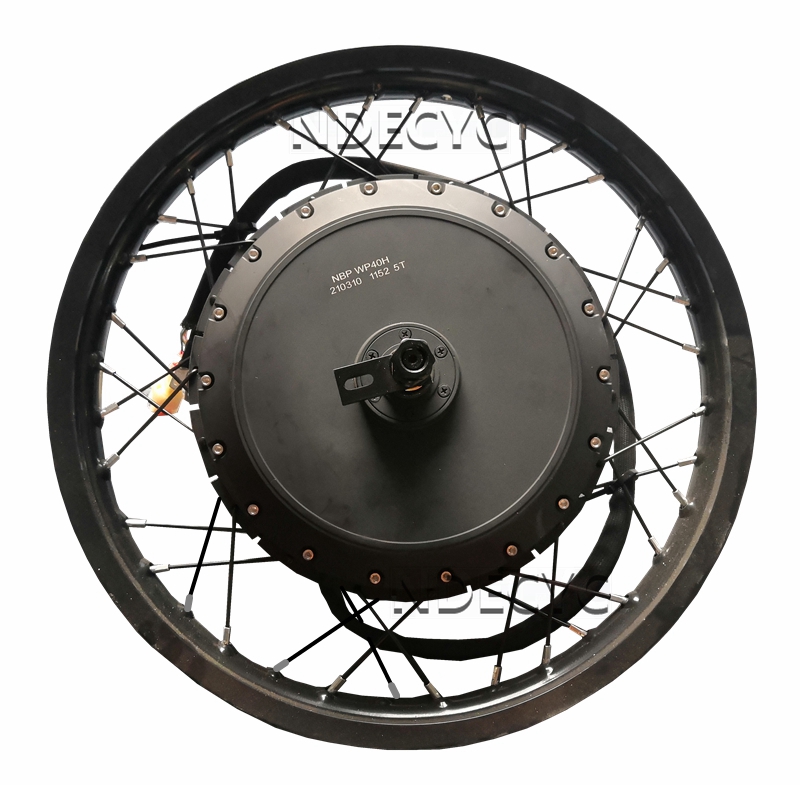 72V 8000W Brushless Hub Motor - NBpower/QS V3 273 40H motocicleta 18
