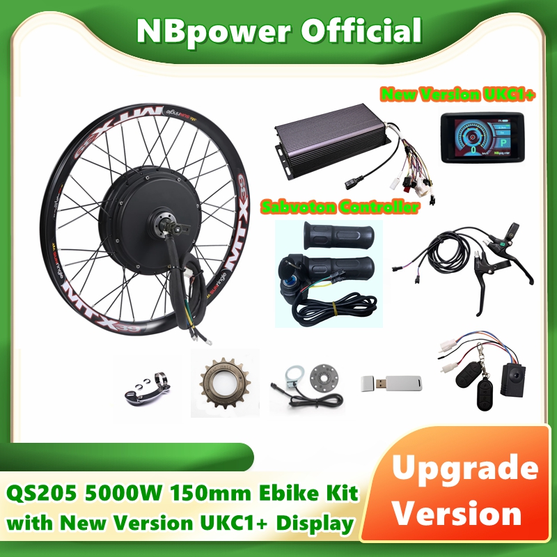 Kit de Conversión de Motor par - 5000W Hub Motor Kit 72V reseña y precio