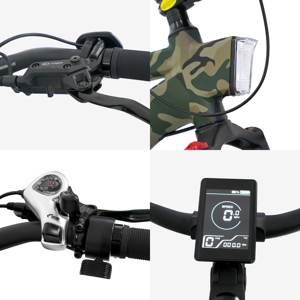 Bicicleta Eléctrica para Adult - 48V 1500W Rear Hub Motor With Battery reseña y precio