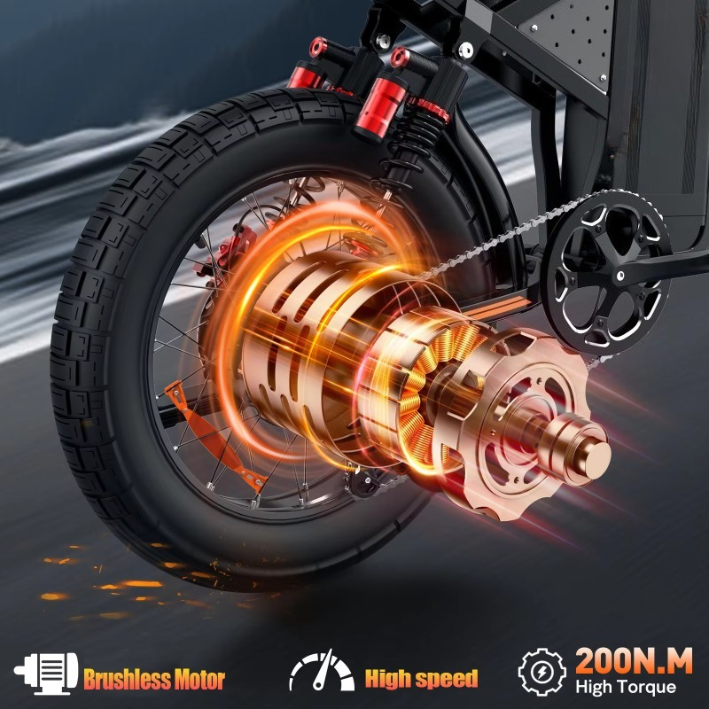 Bicicleta Eléctrica Bopzin Ste - 3000W Stealth Bomber Motor reseña y precio