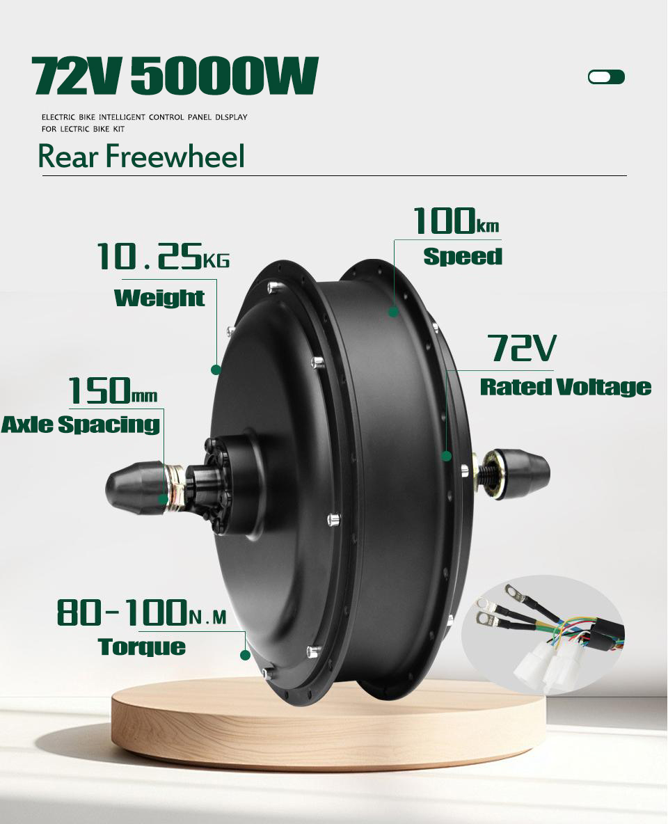 Nuevo Kit de Conversión para B - 5000W Hub Motor Kit 72V reseña y precio