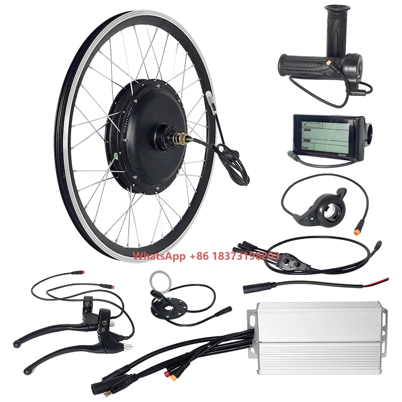 Nuevo Kit de conversión eléctr - 12000W Electric Motorcycle Hub Motor reseña y precio