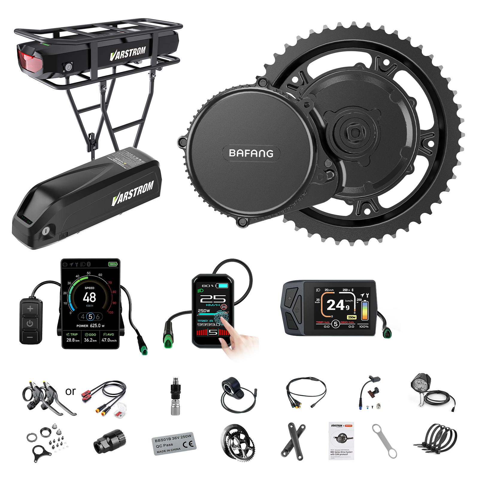 [Envío desde EE. UU.] Kit de M - Torque Sensor Mid Drive Motor Kit reseña y precio