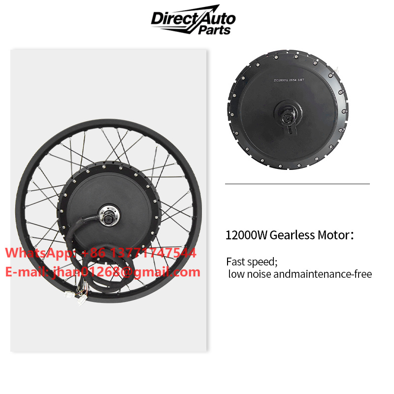 Kit de Conversión de Motor de  - 12000W Electric Motorcycle Hub Motor reseña y precio