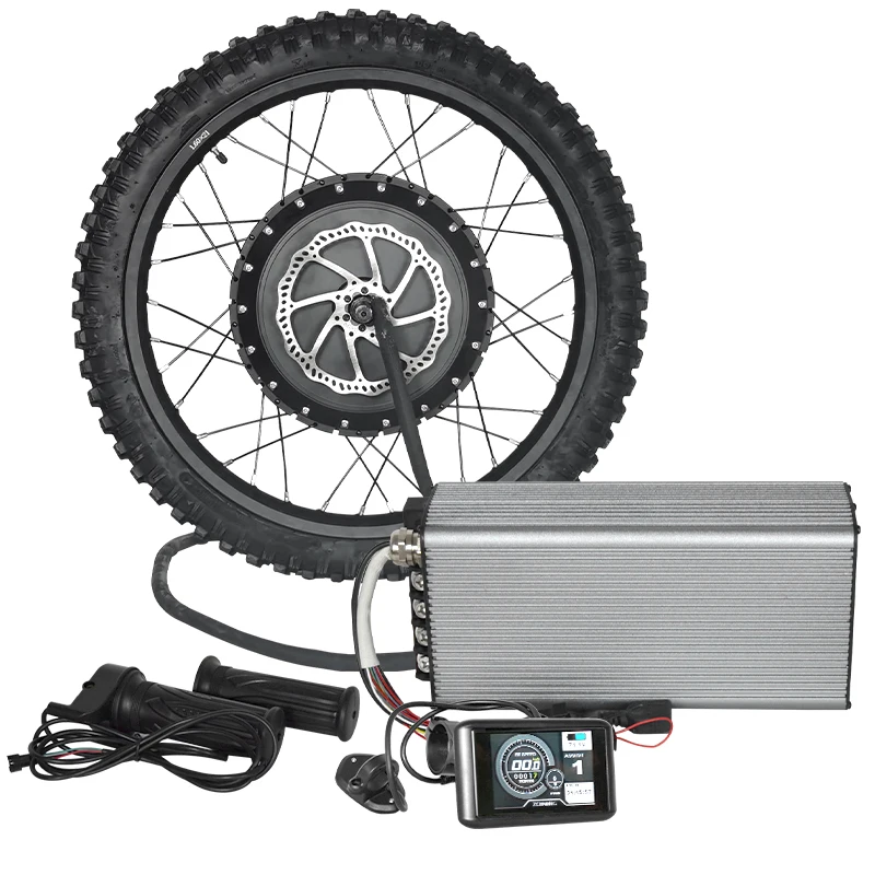 Kit de Conversión de Motor de  - 12000W Electric Motorcycle Hub Motor reseña y precio