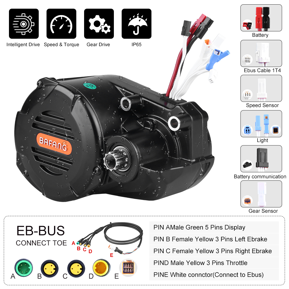 Kit de conversión para bicicle - Mid Drive Conversion Kit 1000W reseña y precio