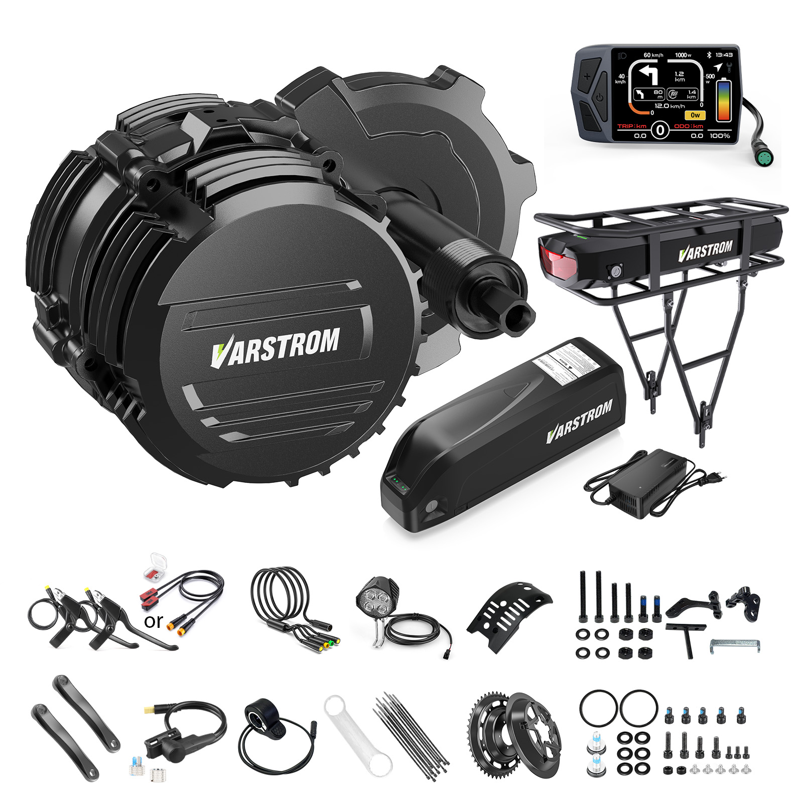 [EN STOCK EN EE. UU.] Kit de m - Side Hung Mid Drive Motor Kit reseña y precio