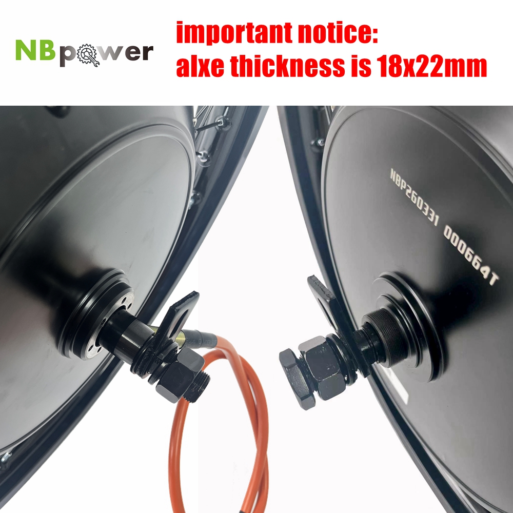 NBpower/170mm Dropout QS 273 4 - 72V 8000W Brushless Hub Motor reseña y precio