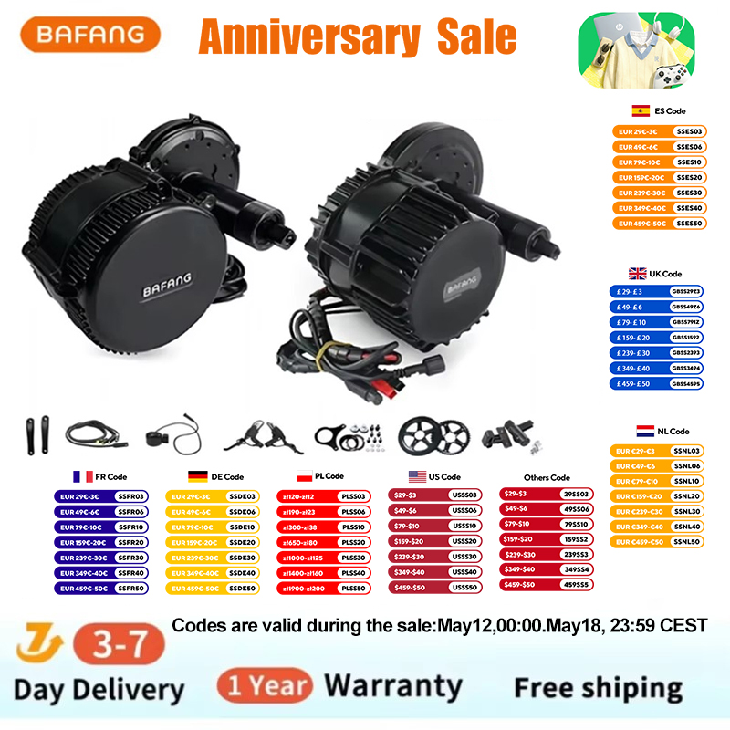 Kit de Conversión para Bicicle - Side Hung Mid Drive Motor Kit reseña y precio